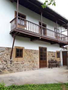 Balkón nebo terasa v ubytování Casa Justa