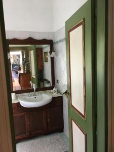 Koupelna v ubytování Da Serena