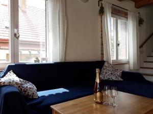 Posezení v ubytování Apartmány Hradiště