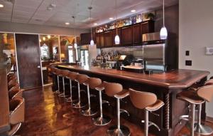 Lounge nebo bar v ubytování The Campbell Hotel