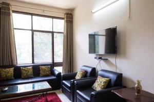 Posezení v ubytování Antilia Villa