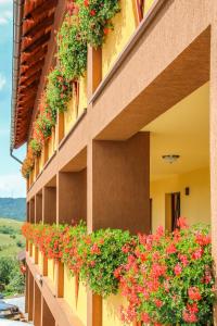 Uma varanda ou terraço em Apartamente Manó Apartmanok