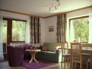 Posezení v ubytování Haus Alpina