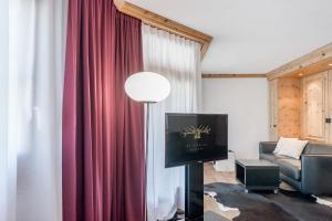 Posezení v ubytování Boutique Hotel Cervus