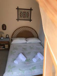 Posteľ alebo postele v izbe v ubytovaní beautiful home, by the sea,comfortable-siviri chalkidiki