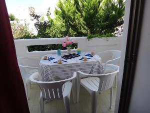 Balkón alebo terasa v ubytovaní Amfi Apartments