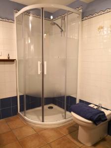 A bathroom at Casa Sigüenza