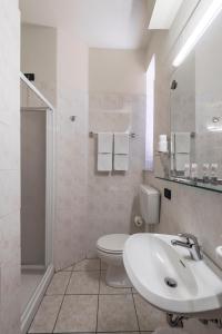 Koupelna v ubytování Hotel Montebello