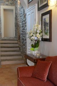 Χώρος καθιστικού στο Hotel Borgo Antico