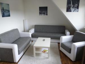 Posezení v ubytování Ferienwohnung Stephanshausen