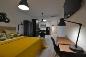 TV a/nebo společenská místnost v ubytování Loft Urban Casual