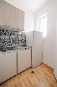 Kuchyň nebo kuchyňský kout v ubytování Private Place Nafplio Exostis