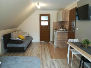 Kuchyňa alebo kuchynka v ubytovaní Apartamenty Milka