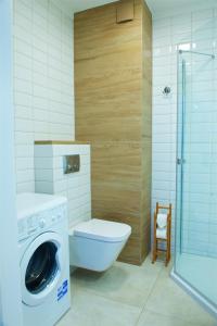 Kúpeľňa v ubytovaní Sea Cliff Apartment Rewal