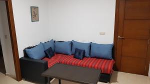 Posezení v ubytování Appartement au Centre de Martil
