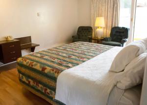Postel nebo postele na pokoji v ubytování Dreamers Lodge