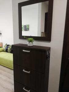 Postel nebo postele na pokoji v ubytování Apartmán Diamond