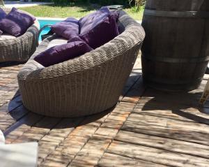 Posezení v ubytování Chambre et table d hotes chez Dom