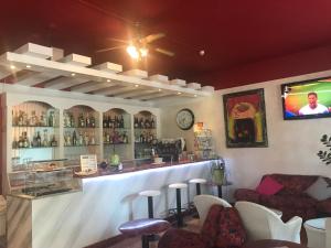 Lounge nebo bar v ubytování Pensione Imperia