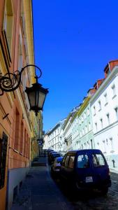 Budynek, w którym mieści się apartament