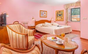 Posezení v ubytování Hotel Ostrea