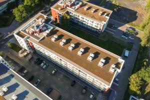 Budova, v ktorej sa apartmán nachádza