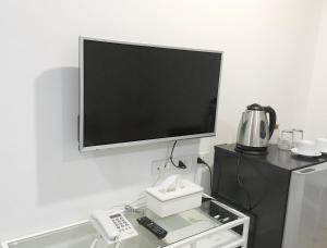 TV a/nebo společenská místnost v ubytování A-Port