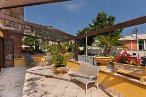 Patio nebo venkovní prostory v ubytování B&B Sorrento Central