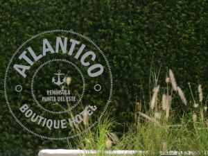 a bottle ofarmauliculiculiculiculiculiculiculiculiculiculiculic at Atlántico Boutique Hotel in Punta del Este