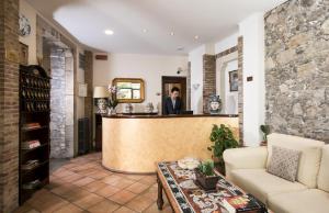 Vstupní hala nebo recepce v ubytování Hotel "La Pensione Svizzera"