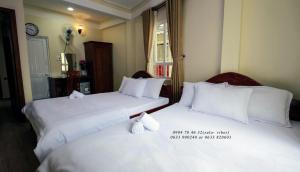 Letto o letti in una camera di Bình Đào Hotel - Khách sạn ngay trung tâm giá rẻ