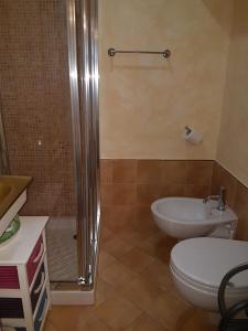 Phòng tắm tại Agriturismo Al Nido Degli Aironi