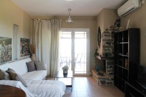 Posezení v ubytování Aegina Villa Kalliopi