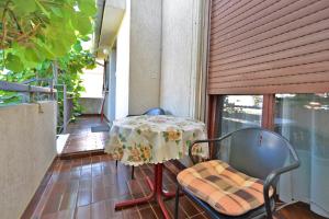 Balkón alebo terasa v ubytovaní Apartmensts Nikola 1023