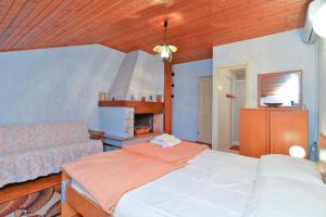 Posteľ alebo postele v izbe v ubytovaní Apartmensts Nikola 1023