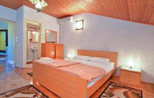 Posteľ alebo postele v izbe v ubytovaní Apartmensts Nikola 1023