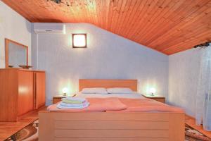 Posteľ alebo postele v izbe v ubytovaní Apartmensts Nikola 1023