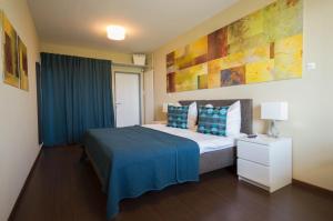 Ένα ή περισσότερα κρεβάτια σε δωμάτιο στο Hotel Bodensee-Arena