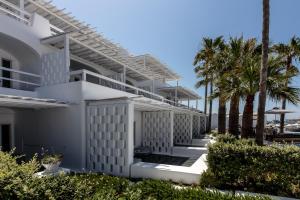 O edifício em que o hotel se localiza