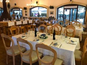 En restaurant eller et spisested på Terra di Venera