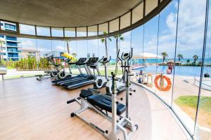 Fitness centrum a/nebo fitness zařízení v ubytování SEA SENSES SKYLINE Torrevieja