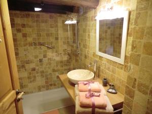 Koupelna v ubytování Transgardon B&B en Cévennes