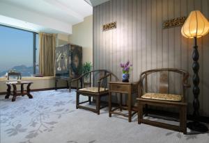 Posezení v ubytování Lan Kwai Fong Hotel - Kau U Fong