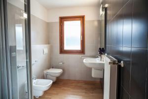 Koupelna v ubytování Hotel Pramaggiore