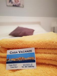 Postel nebo postele na pokoji v ubytování Casa Simo