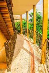 Balkón nebo terasa v ubytování Villa Lata