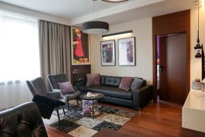 Część wypoczynkowa w obiekcie AGA Tenis Apartments by Radwańska