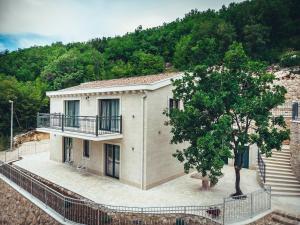 a building with a tree in front of it at Luxury Villa Borak in Imotski