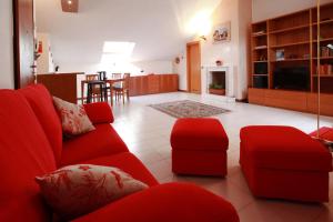 Χώρος καθιστικού στο Casa Vacanze Margarita