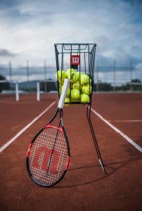 Tennis och/eller squashbanor vid eller i närheten av Hotel Plamena Palace